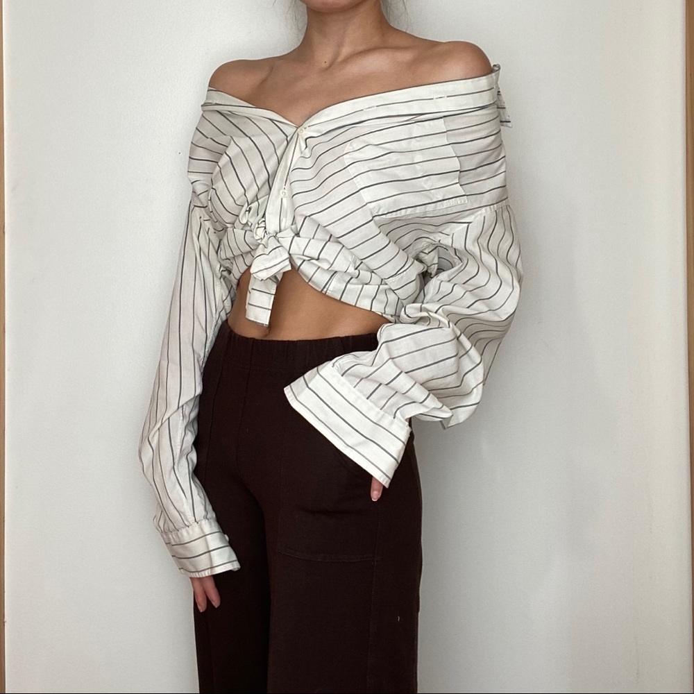 Striped Button Down